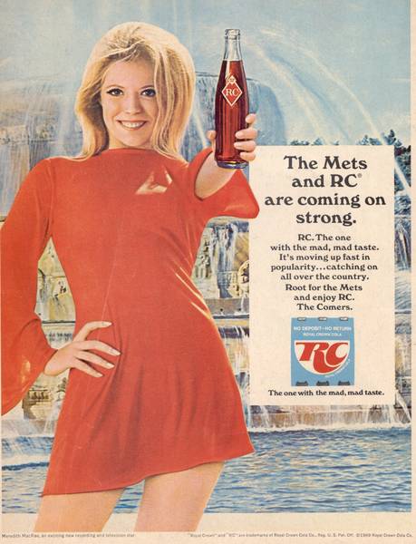 1969 RC COLA METS AD